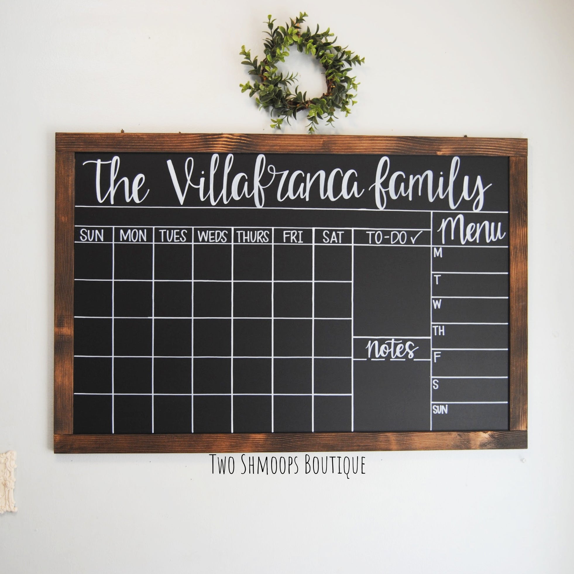 Large Rustic Chalkboard Calendar Large 24x36 Inches 2x3 Feet large-rustic-chalkboard-calendar-large-24x36-inches-2x3-feet