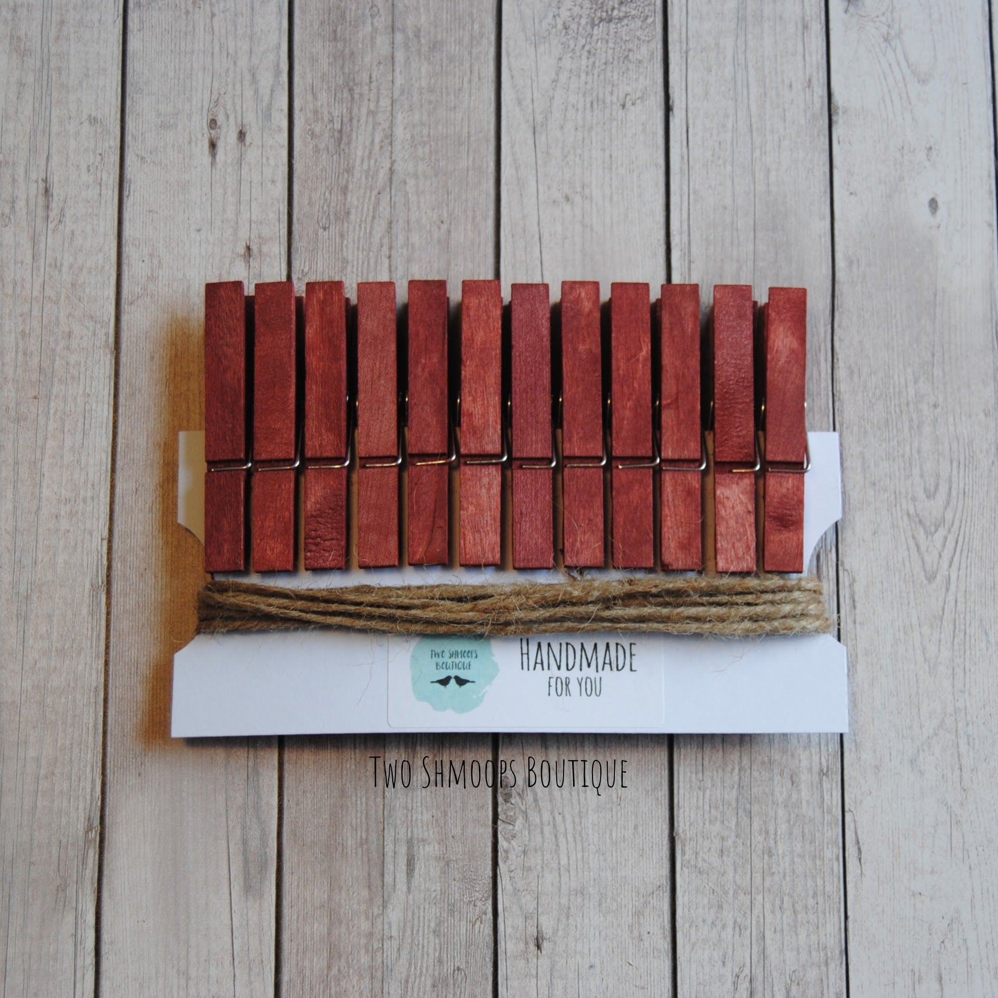 Rustic Clothespin Photo Displays Two Shmoops Boutique