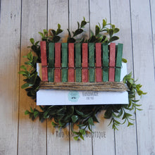 Load image into Gallery viewer, Rustic Clothespins &amp; Twine
