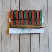 Load image into Gallery viewer, Rustic Clothespins &amp; Twine
